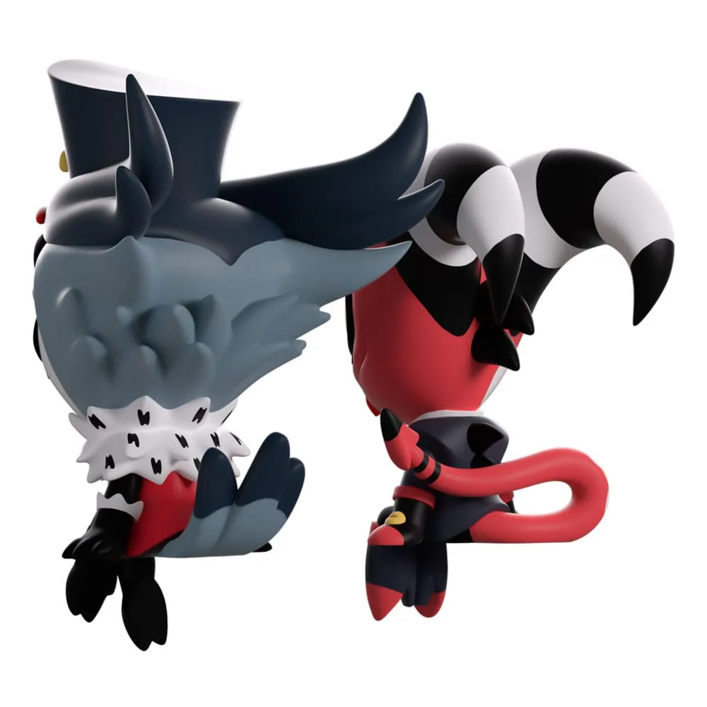 Helluva Boss Vinyl Figures – Blitzo and Stolas Monitor Buddiez 5