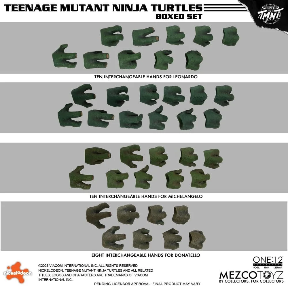 Teenage Mutant Ninja Turtles Figure Set – Red Mask Edition 17 cm 21