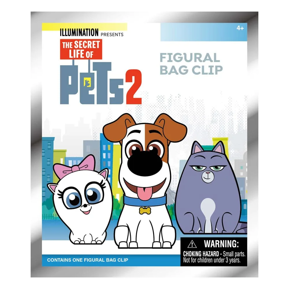 The Secret Life of Pets Bag Clips – Series 1 Display of 24 2
