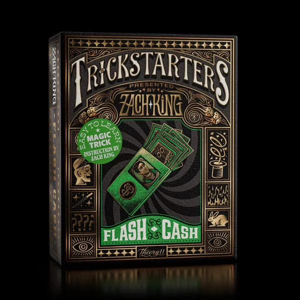 Trickstarters Zaubertrick-Box – Zach King Flash Cash 3