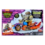 TMNT Action Figure – Rocksteady with Chopper 12 cm 3