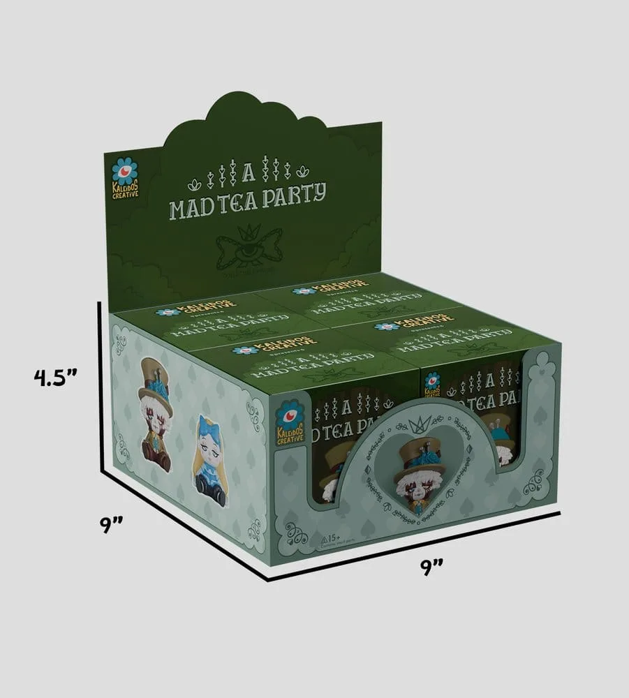 A Mad Tea Party Mini Figures – S1 Blind Box Display of 4 9 cm 9