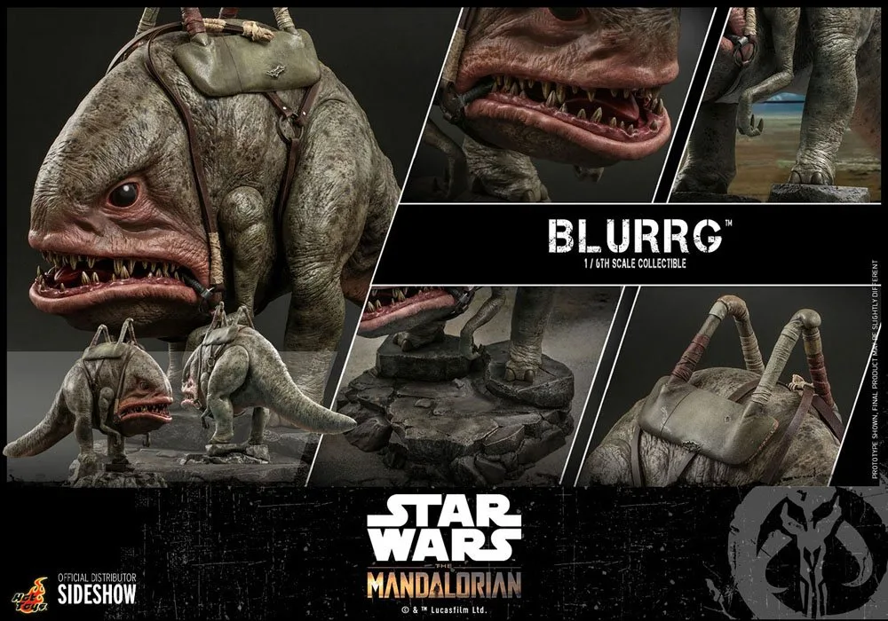 Star Wars The Mandalorian Action Figure – Blurrg 1/6 37 cm 12