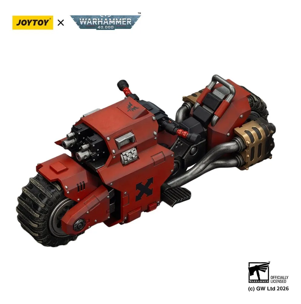Warhammer 40,000 Combat Bike – Blood Angels Raider-Pattern 22 cm 10