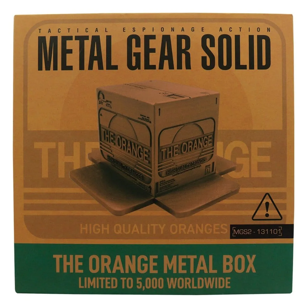 Metal Gear Solid 2 Replica – Antique Gold Cardboard Box 4