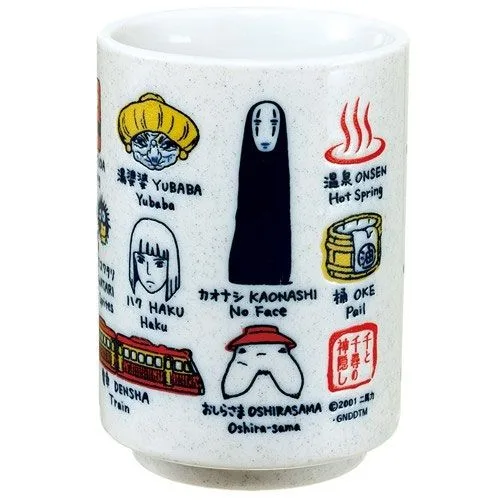 Spirited Away Japanese Tea Cup – Characters 200 ml