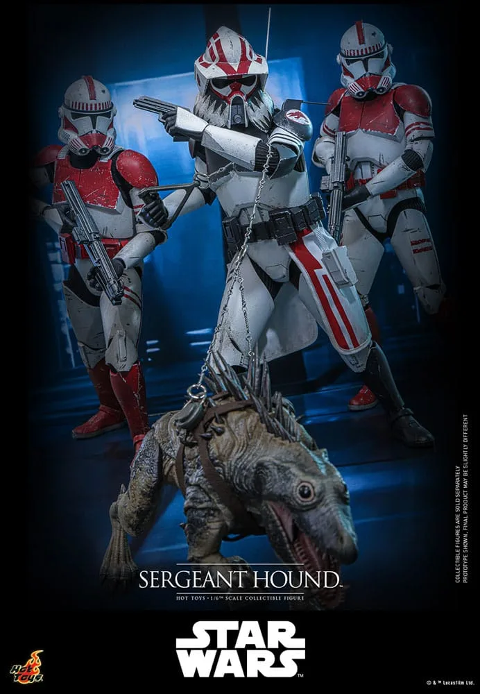 Star Wars The Clone Wars Action Figure – Sergeant Hound 30 cm 14