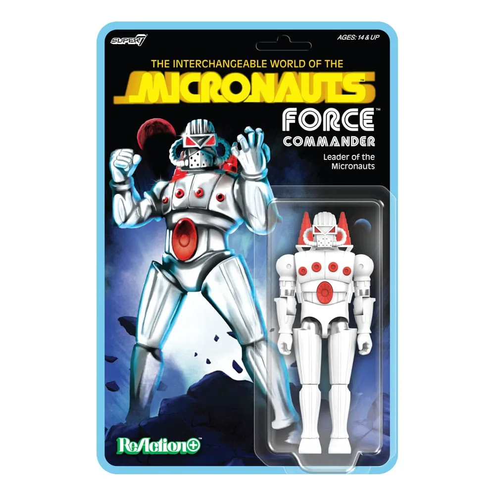 Micronauts Actionfigur – Force Commander ReAction+ 9 cm 2