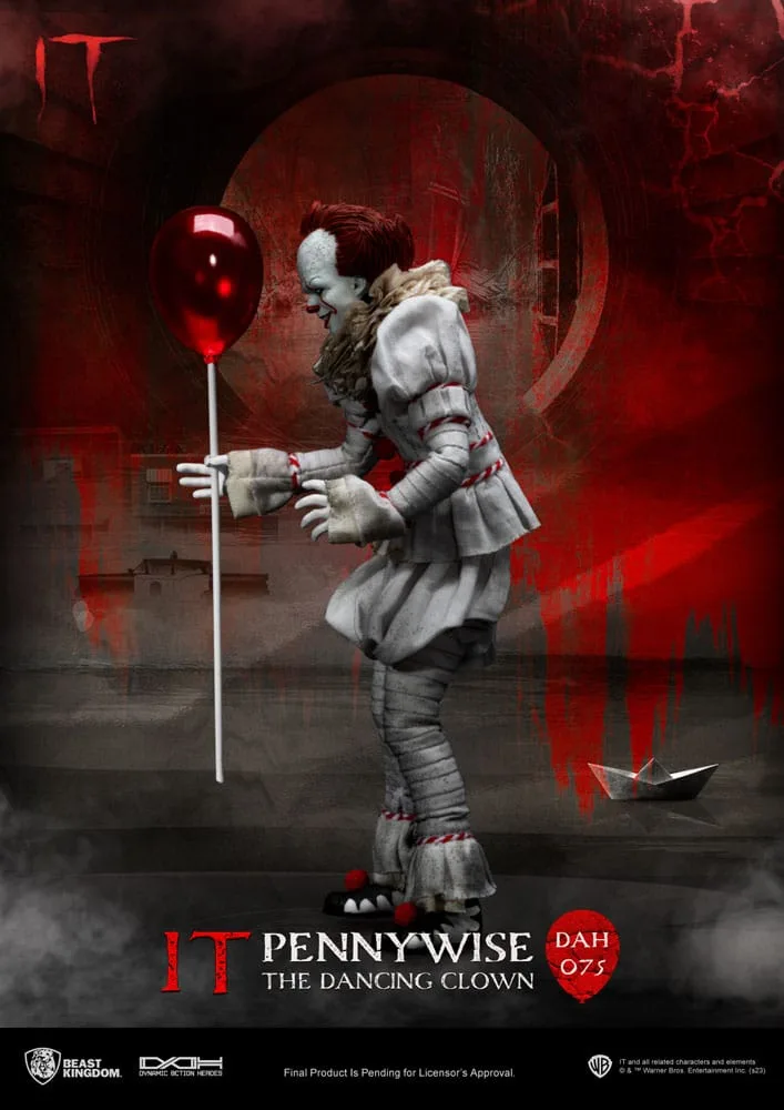 IT Action Figure – Pennywise Dynamic 8ction Heroes 1/9 Scale 2