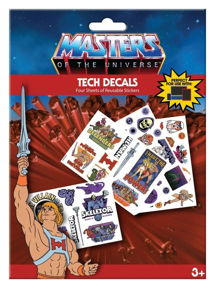 Masters of the Universe Sticker Pack – Reusable Tech Decals 3