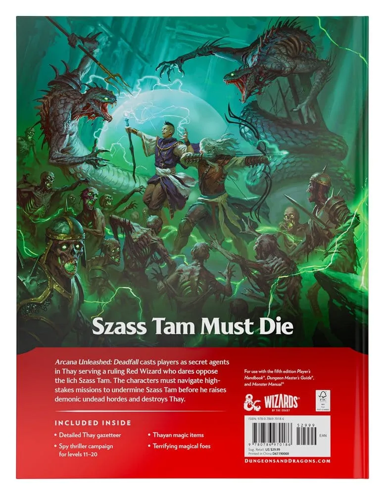 Dungeons & Dragons RPG Book – Arcana Unleashed Deadfall 3