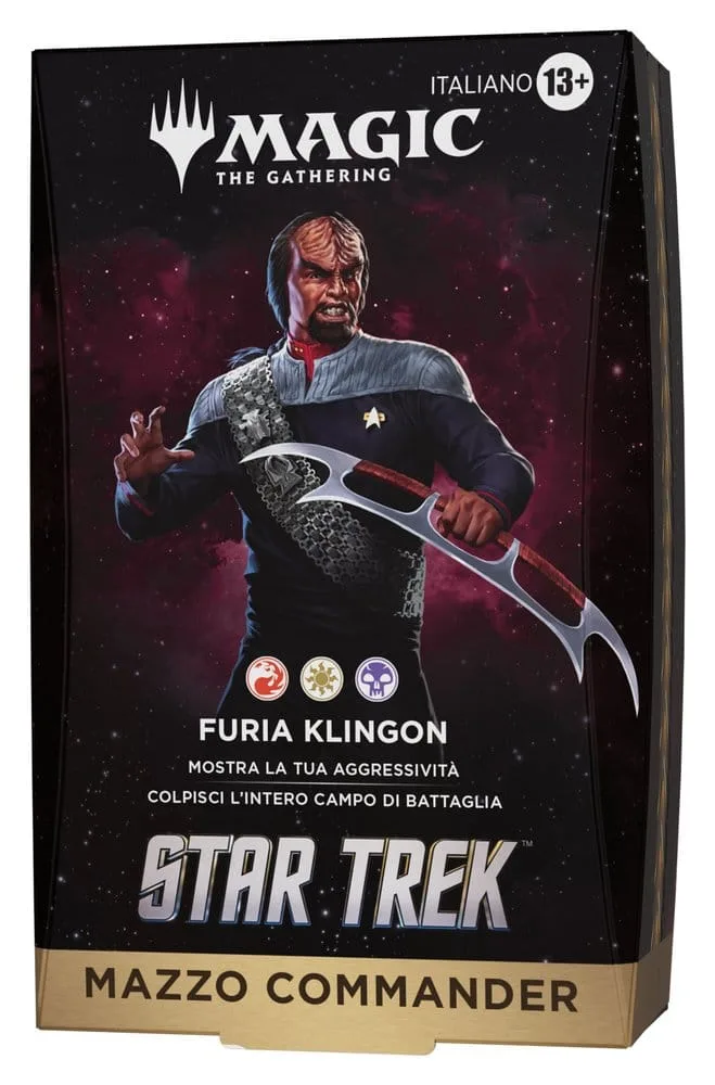 Magic the Gathering Star Trek Commander Decks – Italian 4-Pack 4