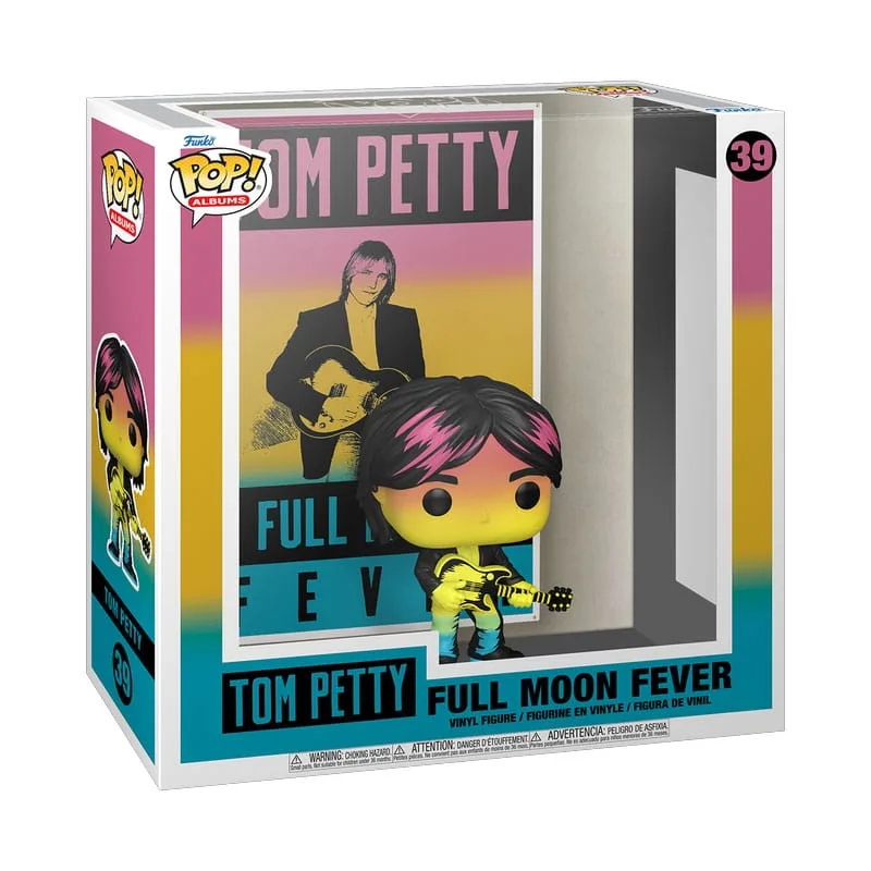 Tom Petty Pop Albums Figure – Full Moon Fever 9 cm 2