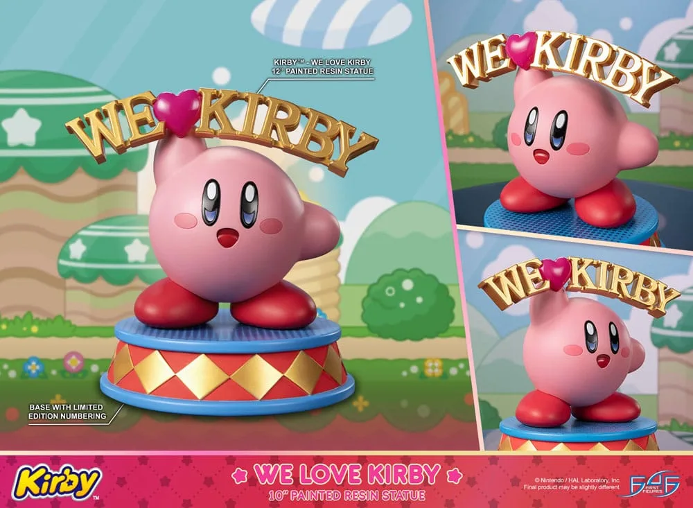 Kirby Statue – Heart Sign 24 cm 9