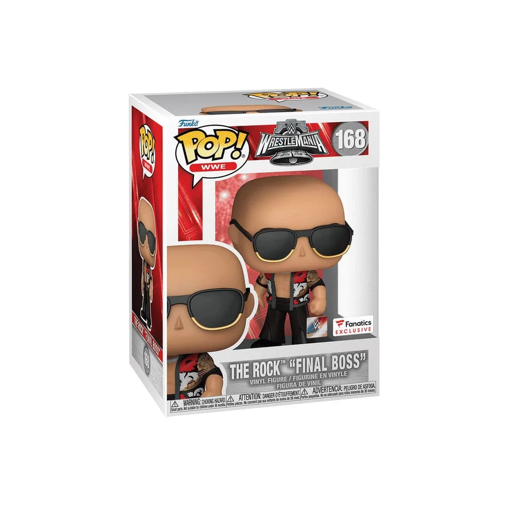 WWE Funko Pop! – The Rock Final Boss 9 cm 2
