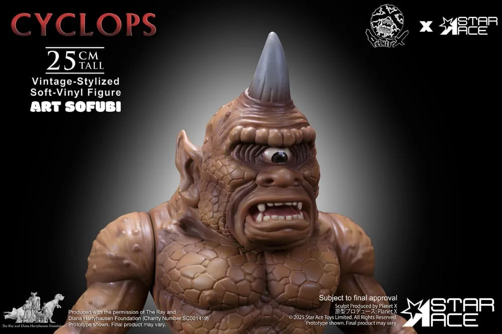 Ray Harryhausen Vinyl Statue – Vintage Cyclops 25 cm 6