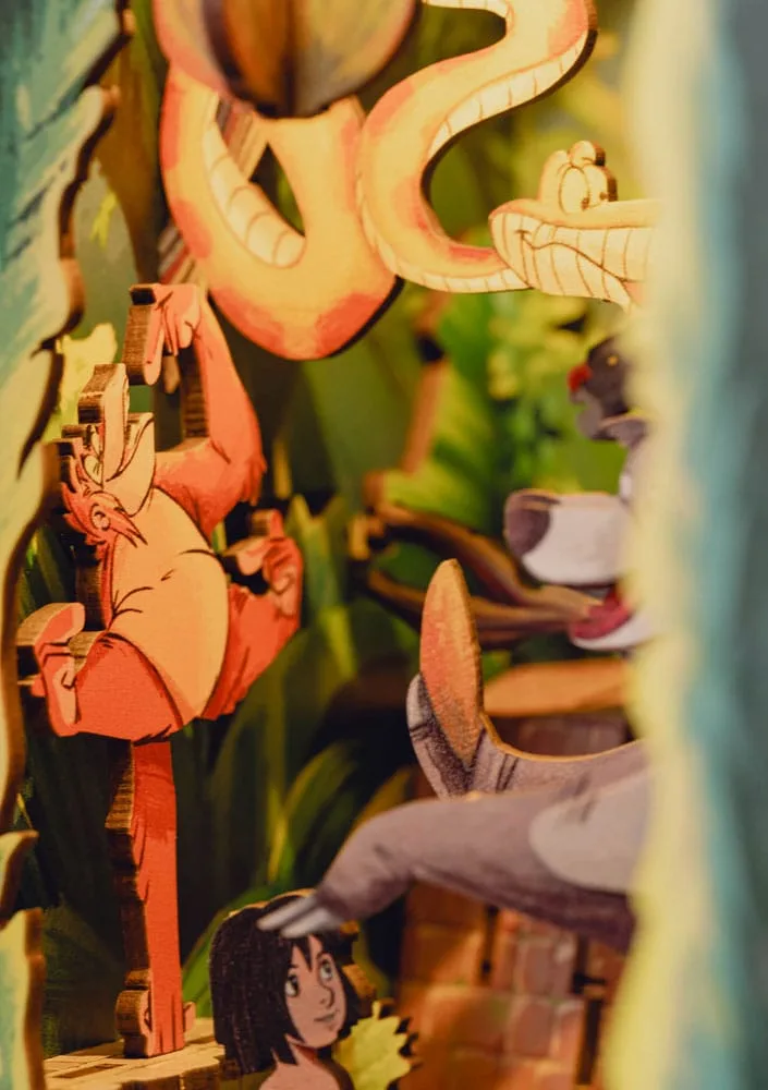 Disney Book Nook Diorama – The Jungle Book Tiny Adventures 23 cm 4