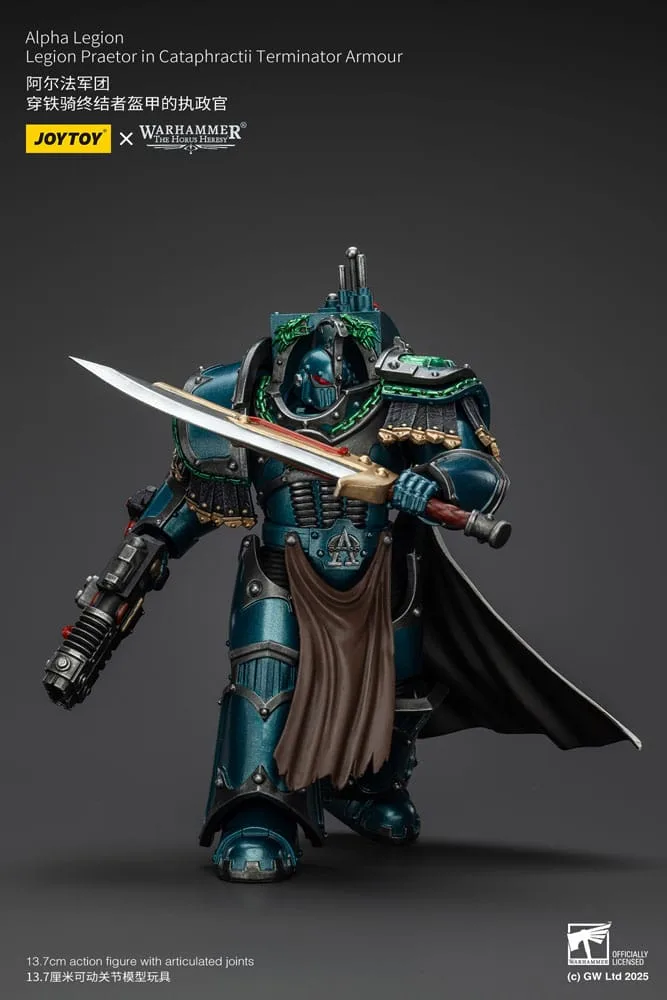Warhammer Action Figure – Alpha Legion Praetor 18 cm 6