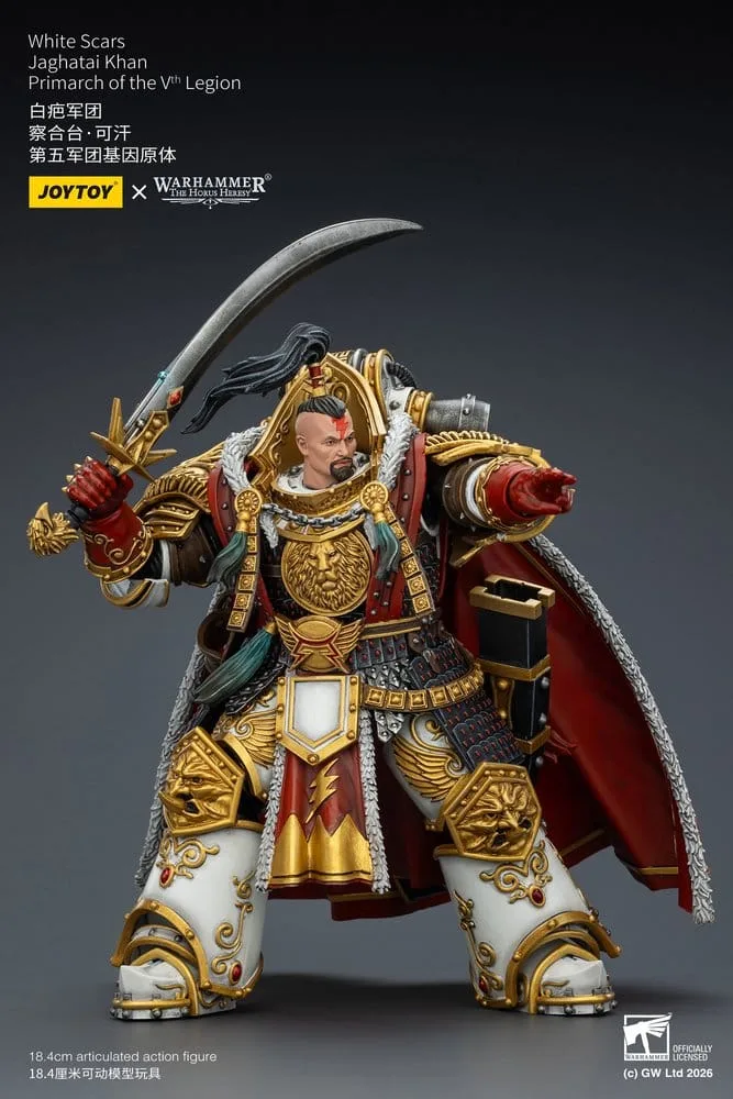 Warhammer Action Figure – Horus Heresy Jaghatai Khan 18.4 cm 8