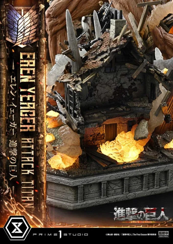 Attack on Titan Statue – Eren Yeager Attack Titan 81 cm 19