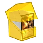 Ultimate Guard Deck Box – Boulder 100+ Clear Amber 2