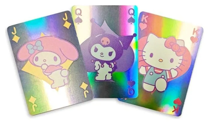 Sanrio Playing Cards – Hello Kitty and Friends Cupcake Holographic