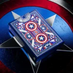 Captain America Playing Cards – Patriotic Design 6