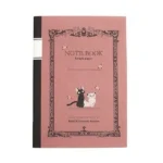 Kiki’s Delivery Service Notebook – Retro Jiji Red 12 x 18 cm 1