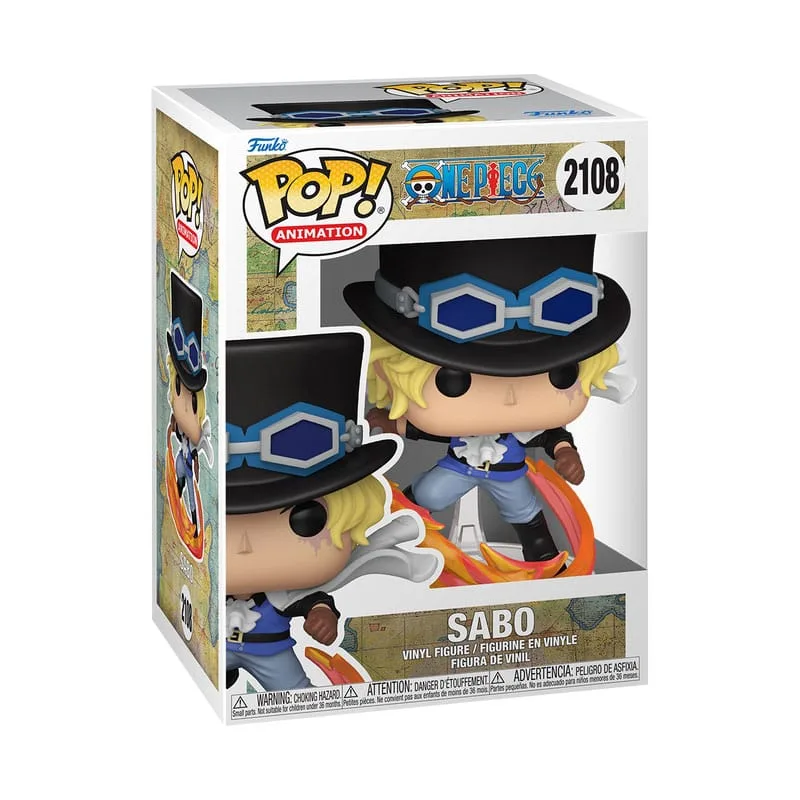 One Piece Pop Vinyl Figure – Sabo 9 cm 2