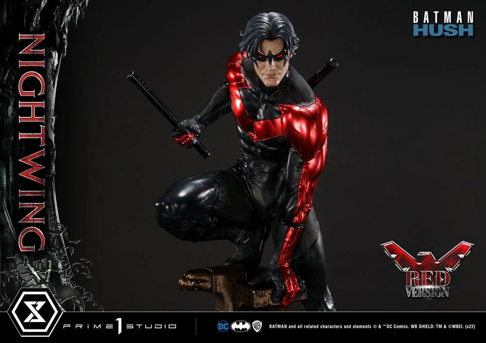 Batman Hush Statue – Nightwing Red Version 87 cm 19