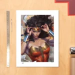 DC Comics Kunstdruk – Wonder Woman Artgerm 61 x 46 cm 2