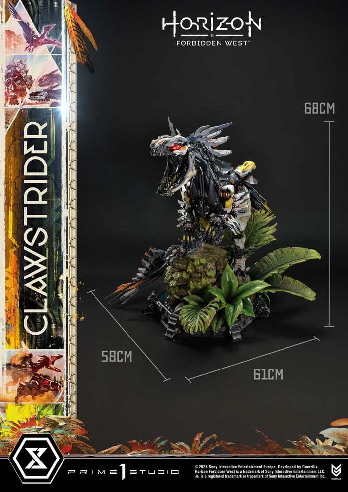 Horizon Forbidden West Statue – Clawstrider Bonus Version 68 cm 4