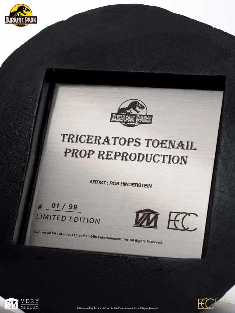 Jurassic Park Replica – Triceratops Toenail 1/1 16 cm 11