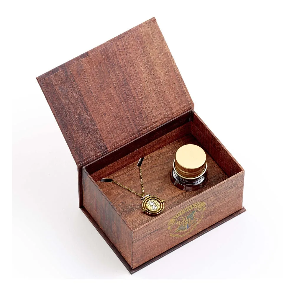Harry Potter Jewellery Set – Gold-Tone Time Turner 2