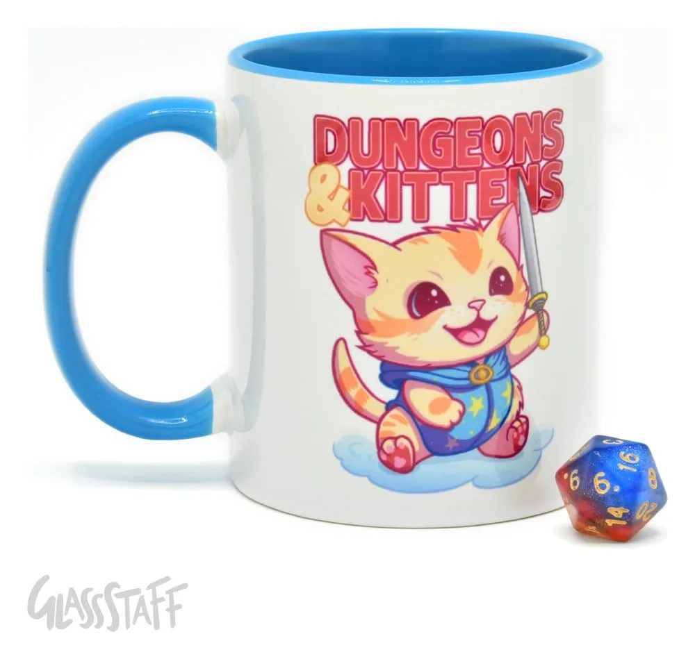 Glassstaff Mug and D20 Gift Set – Dungeons and Kittens 4