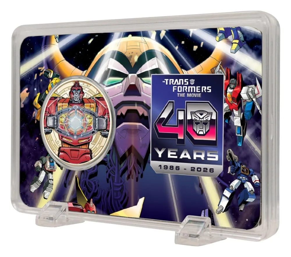Transformers Coin – The Movie 40th Anniversary 24K Gold Plated 2