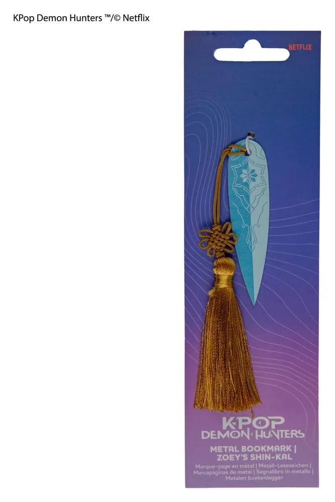 KPop Demon Hunters Metal Bookmark – Zoey’s Shin-kal 3