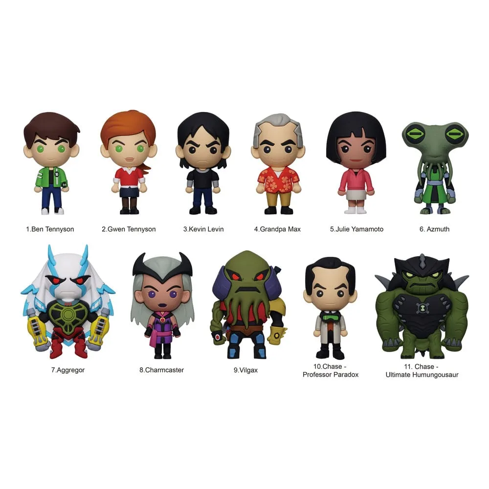 Ben 10 Bag Clips – 3D PVC Blind Bag Display of 24