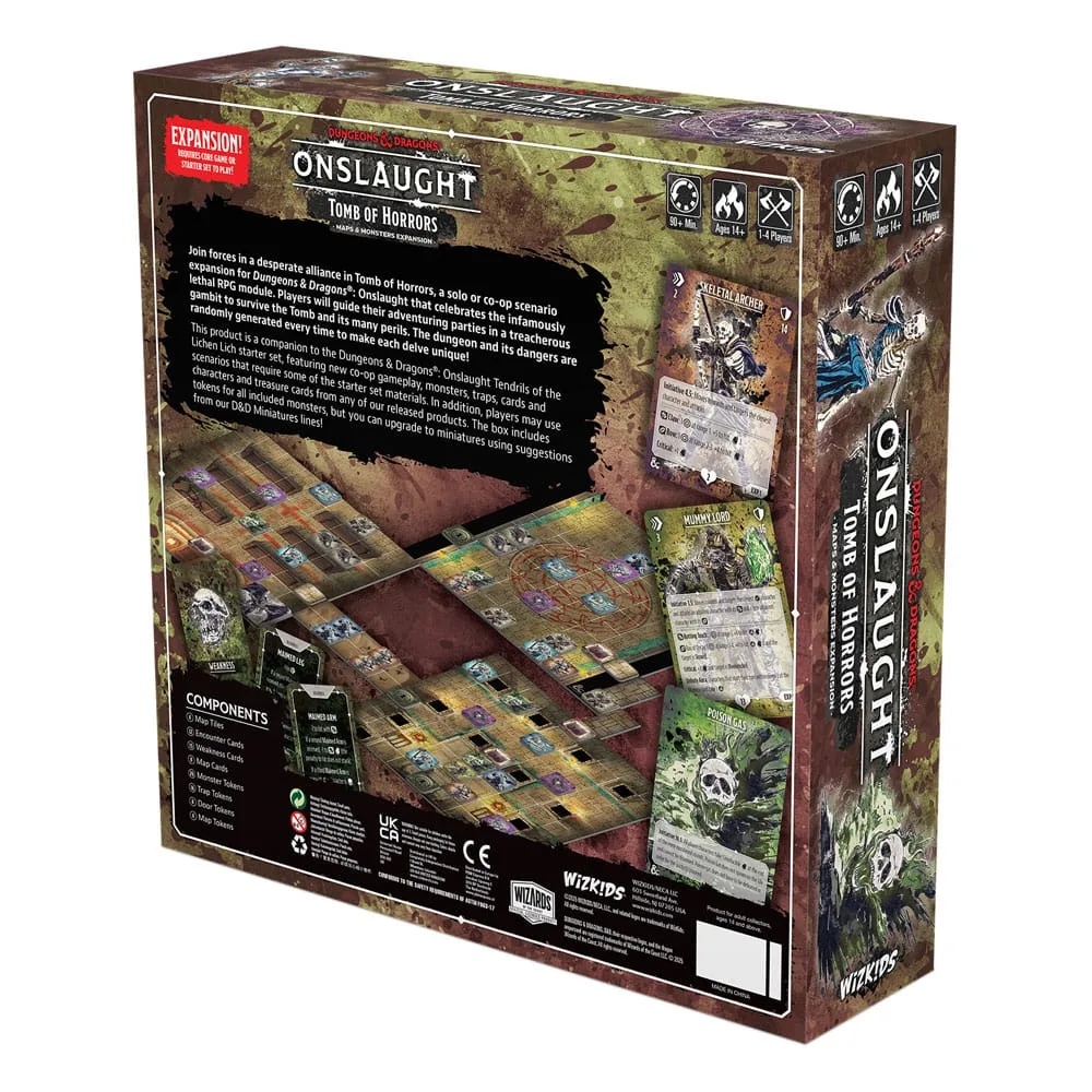 D&D Onslaught Expansion – Tomb of Horrors Maps & Monsters 4