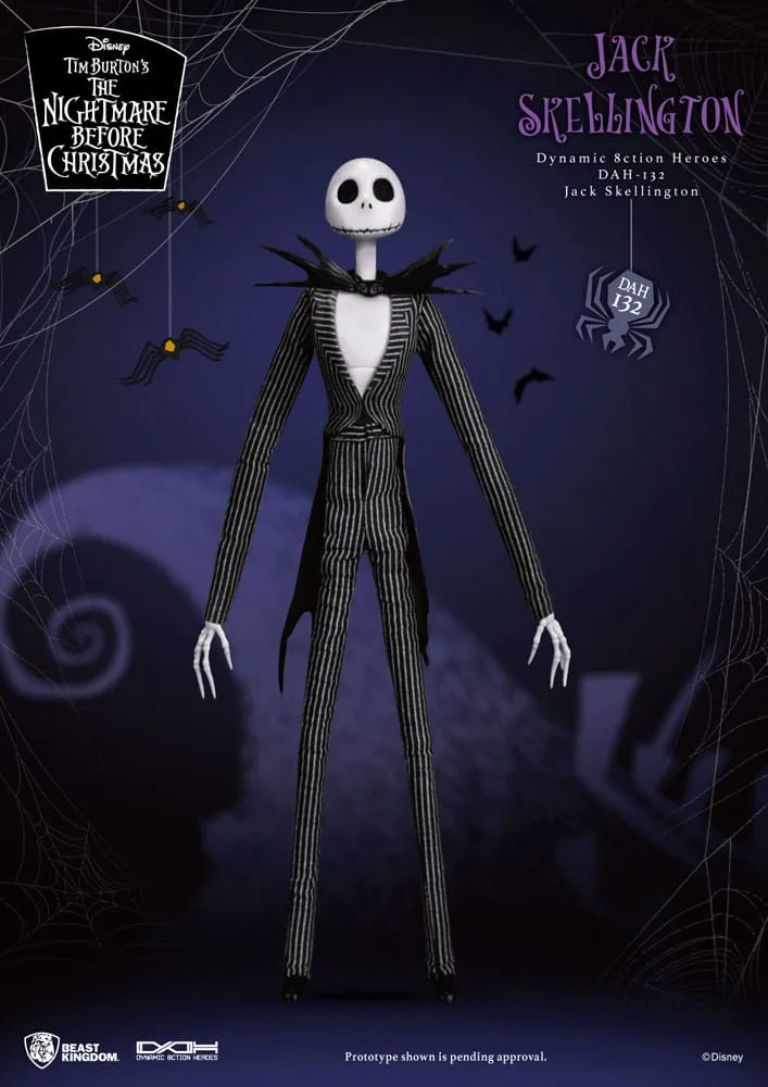 Nightmare Before Christmas Action Figure – Jack Skellington 21 cm 1