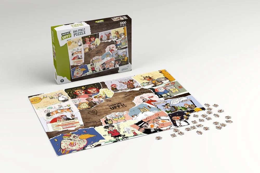Heer Ma Uff Jigsaw Puzzle – Das Pfalzpuzzle 1000 Pieces 68 x 48 cm 3