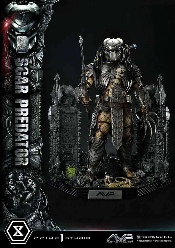 Alien vs. Predator Statue – Scar Deluxe Bonus 93 cm 6
