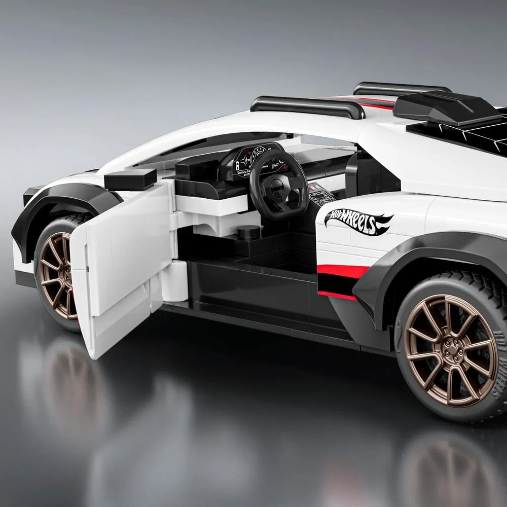 Hot Wheels Building Set – Lamborghini Huracán Sterrato 1:32 6