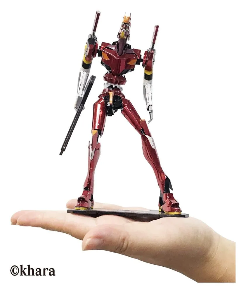 Evangelion Metal Model Kit – Metallic Nano Unit 02 17 cm 5