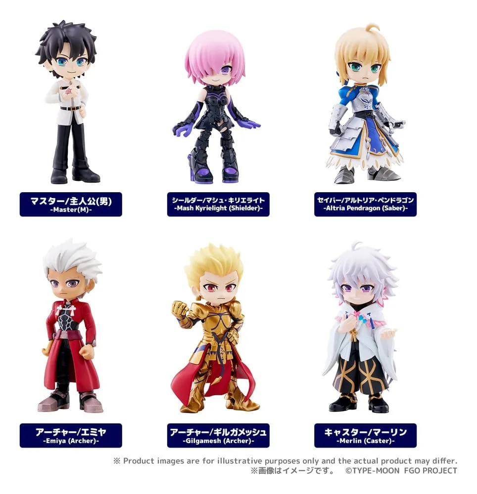 Fate/Grand Order Mini Figures – PalVerse Vol 1 Blind Box Display 11