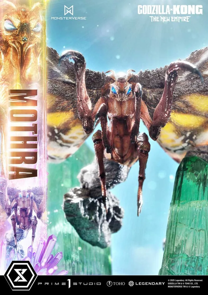 Godzilla x Kong The New Empire Statue – Mothra Diorama 113 cm 2