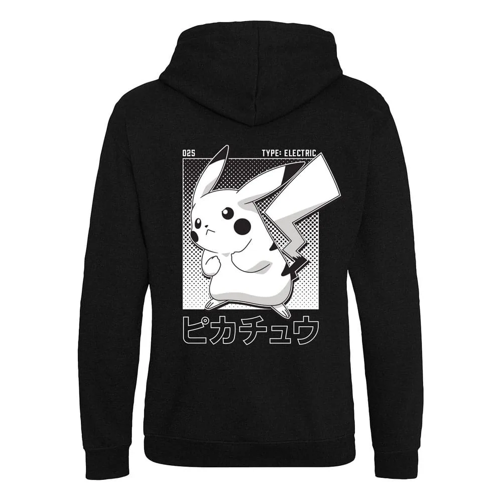 Pokémon Hoodie – Halftone Pikachu Size L 2