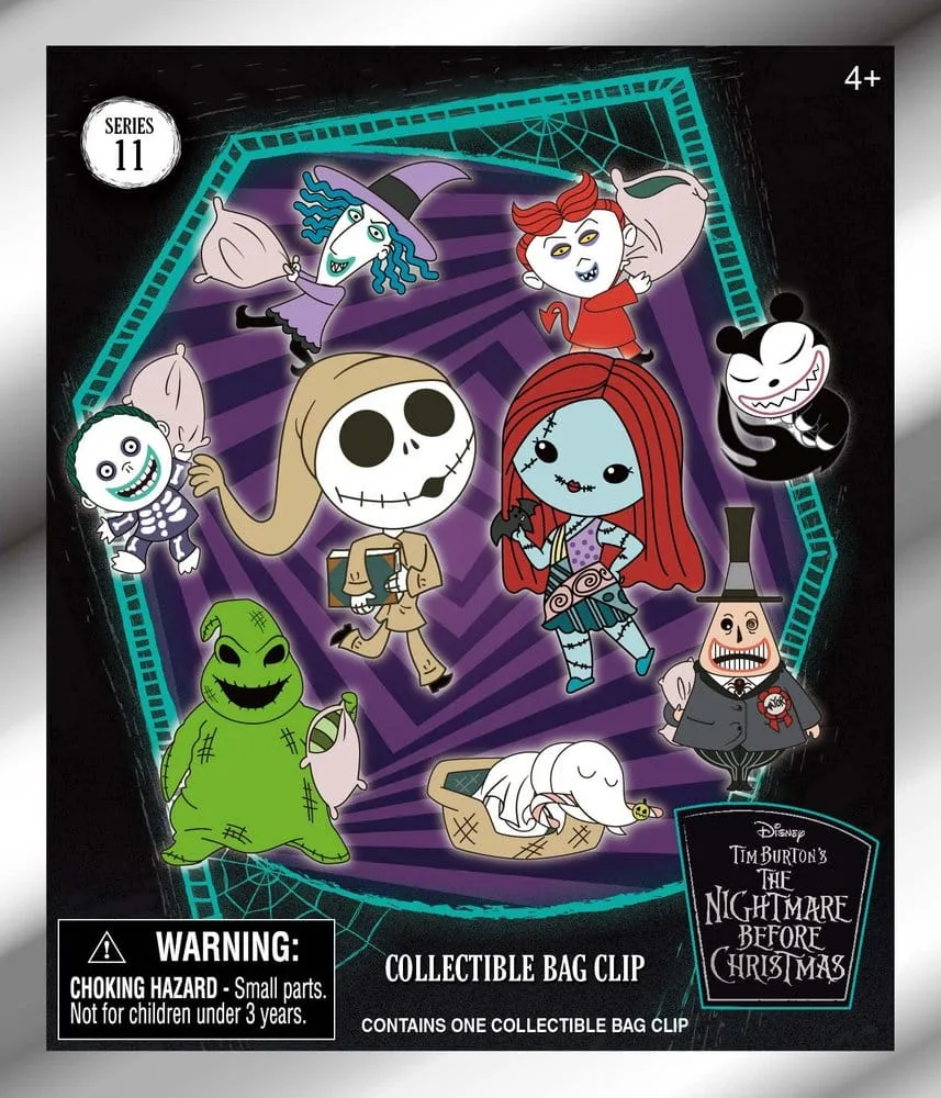 Nightmare Before Christmas Bag Clips – Series 11 24 Blind Bags 3
