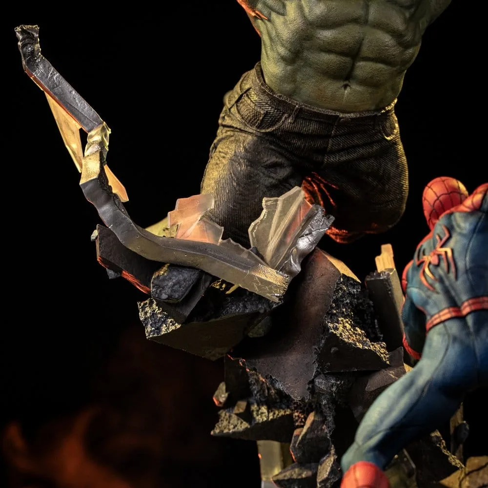 Marvel Comics Statue – Spider-Man vs Hulk 1:10 38 cm 12