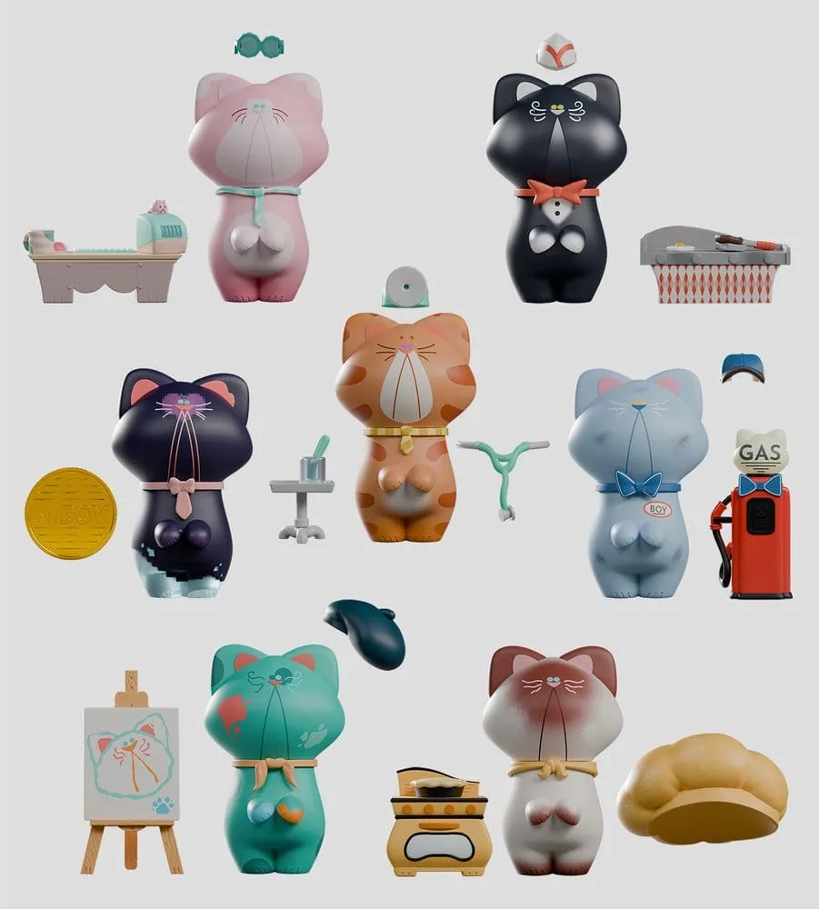 Business Boy Mini Figures – Series 1 Display of 6 8 cm 10